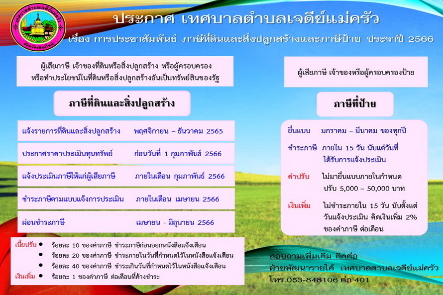 ชำระภาษี